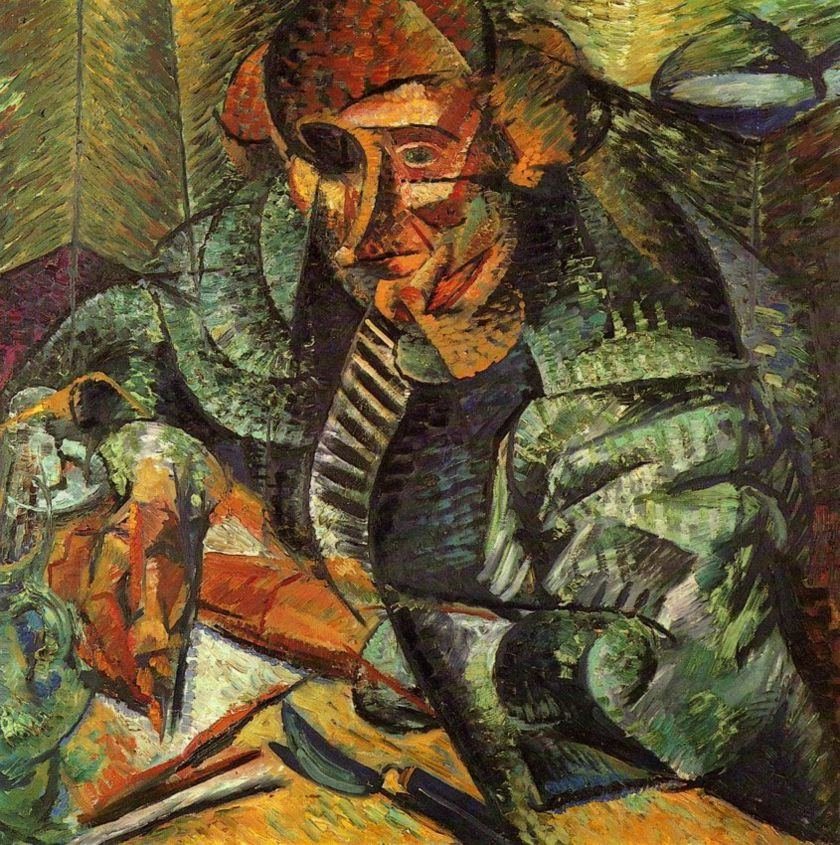 Lantigrazioso alkotó: Umberto Boccioni