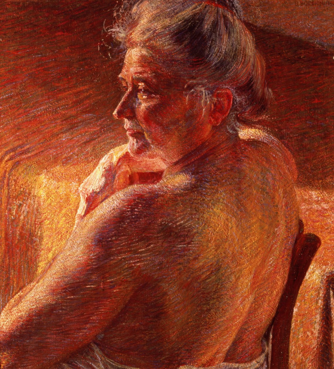 A napfény hatása, 1909 alkotó: Umberto Boccioni