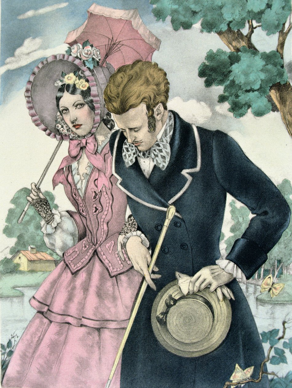 Illusztráció Gustave Flaubert (1821-80) „Madame Bovary” című művéhez, kiadó: Gibert Jeune alkotó: Umberto (after) Brunelleschi