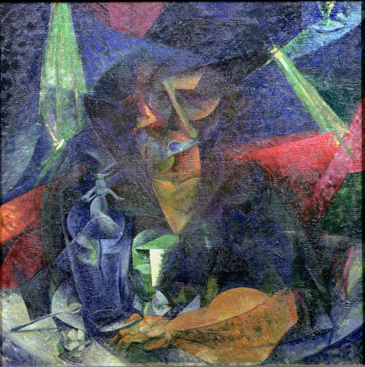 Kompozíció egy nő alakjával alkotó: Umberto Boccioni
