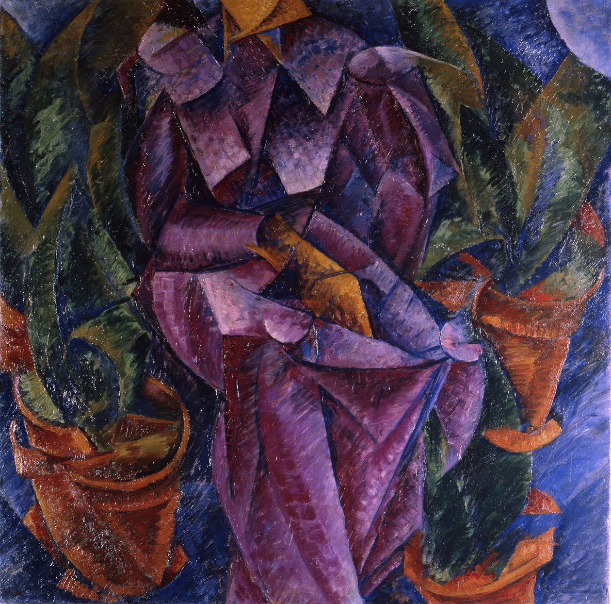 Spirálkompozíció, 1913 alkotó: Umberto Boccioni