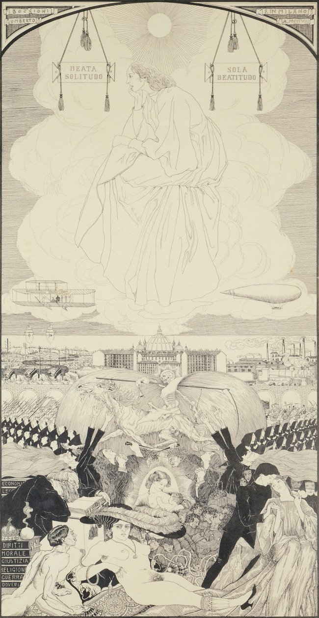 Umberto Boccioni (1882-1916) figurái alkotó: Umberto Boccioni