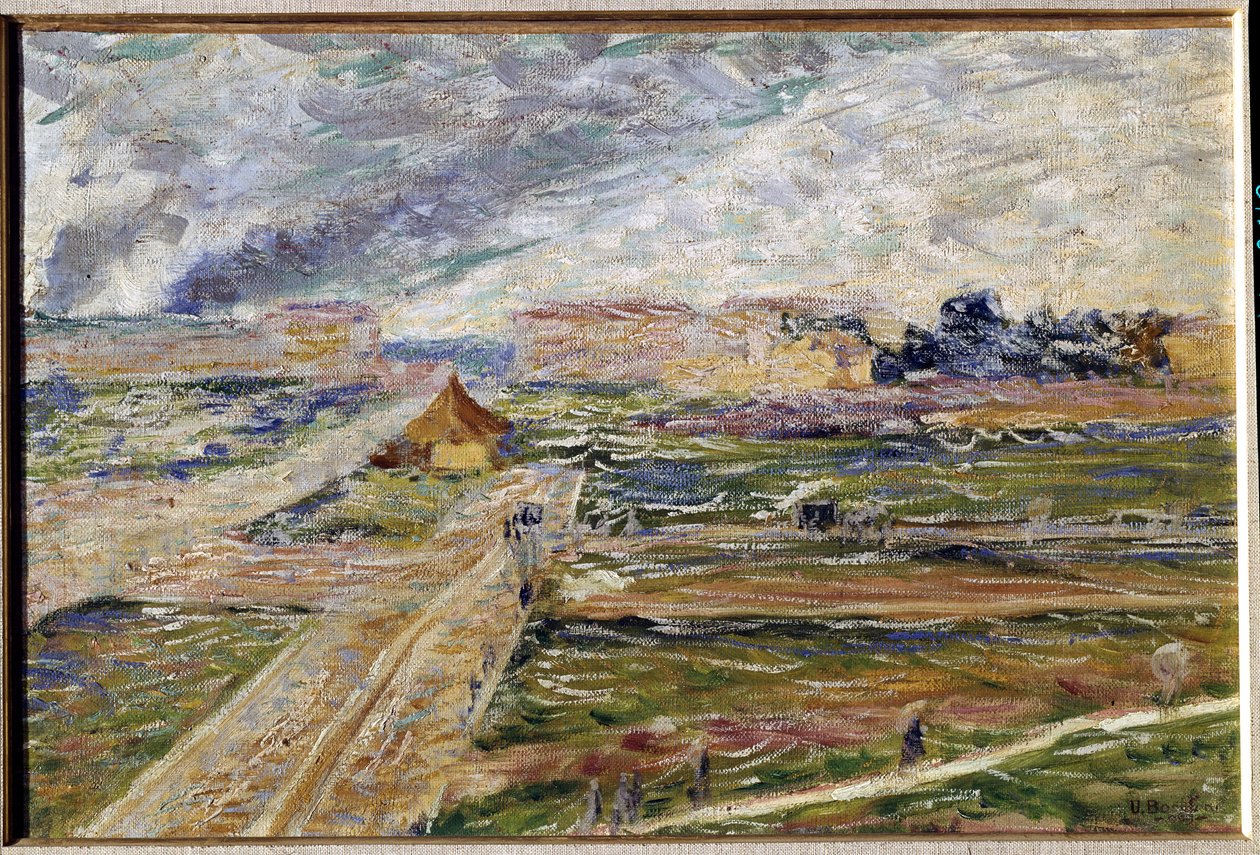 Periféria alkotó: Umberto Boccioni