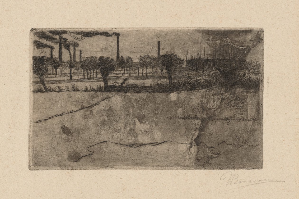Periféria [Periféria] alkotó: Umberto Boccioni