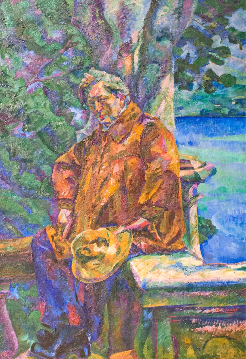 Ferruccio Busoni portréja alkotó: Umberto Boccioni
