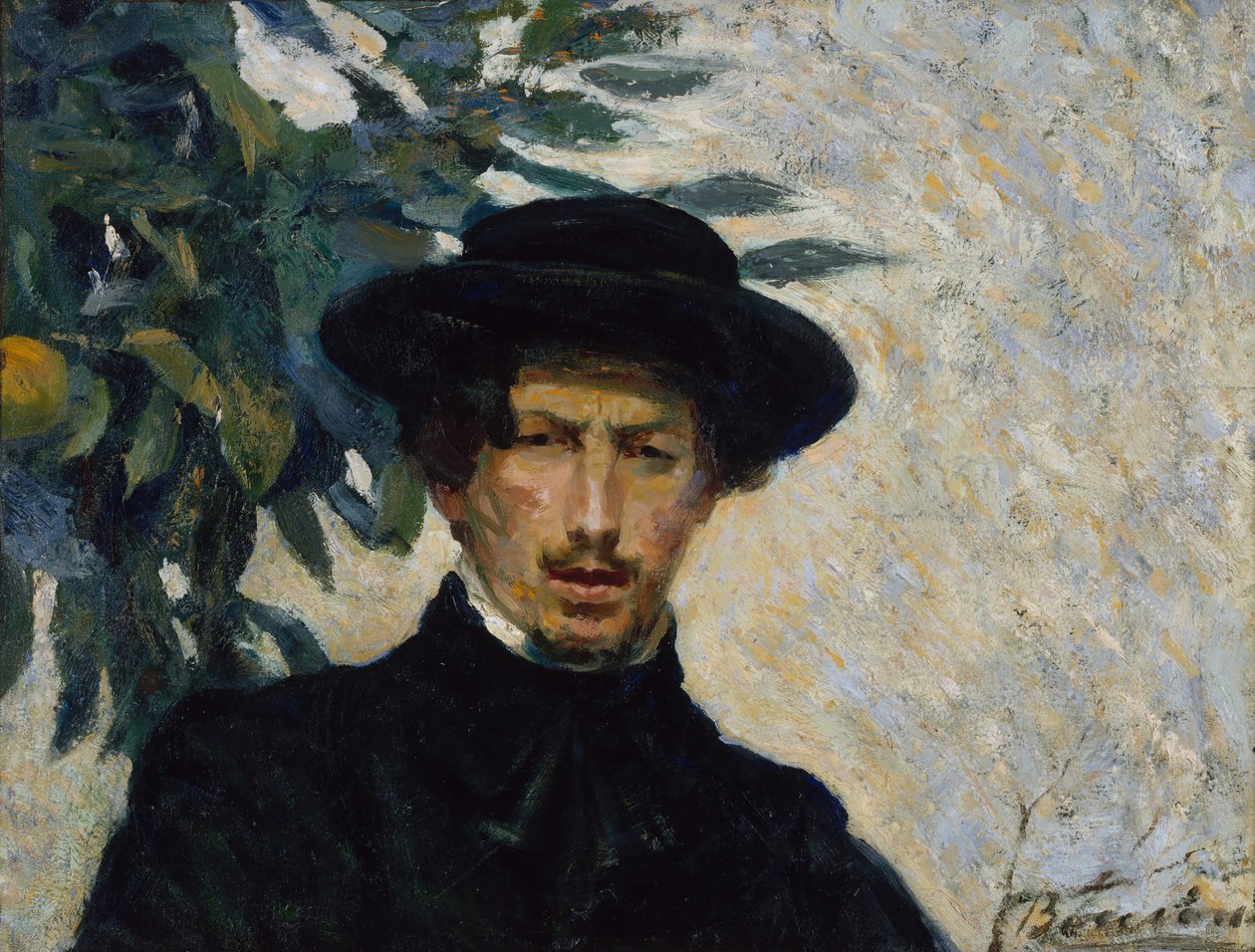 Önarckép, 1905. alkotó: Umberto Boccioni