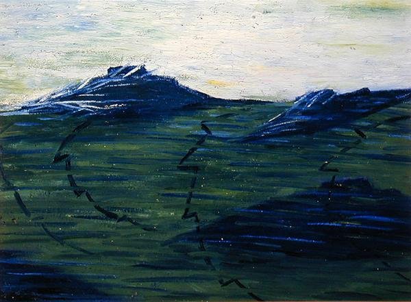 Stúdió a mozgó dolgokhoz alkotó: Umberto Boccioni