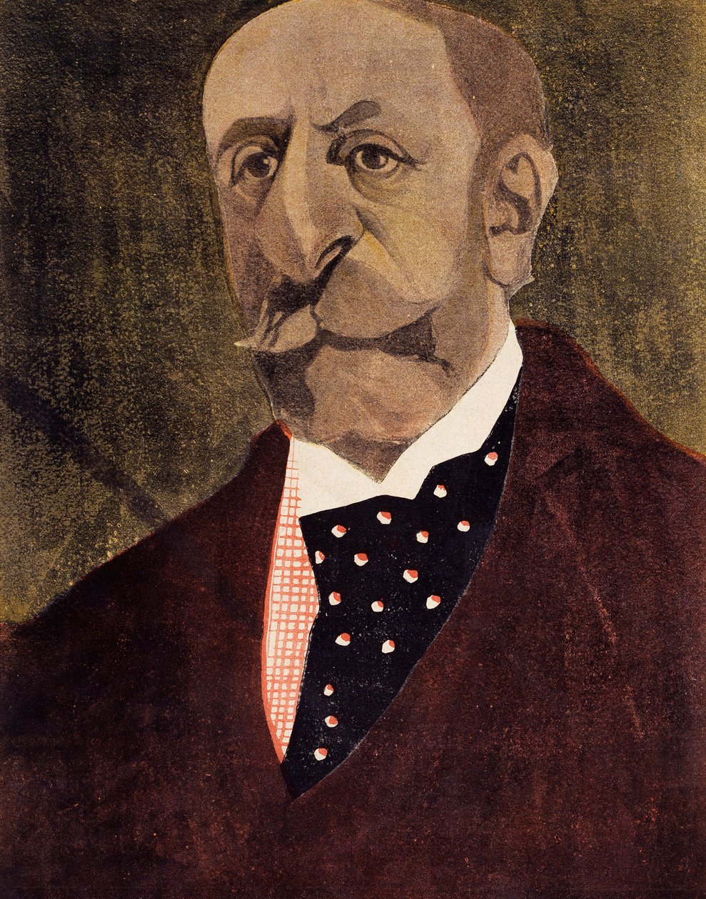 Charles Camille Saint-Saens francia zeneszerző, zongoraművész és orgonaművész portréja alkotó: Umberto Brunelleschi