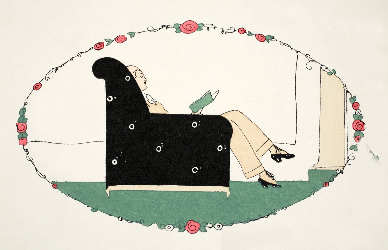 Relaxáció (stencilnyomat) alkotó: Umberto Brunelleschi