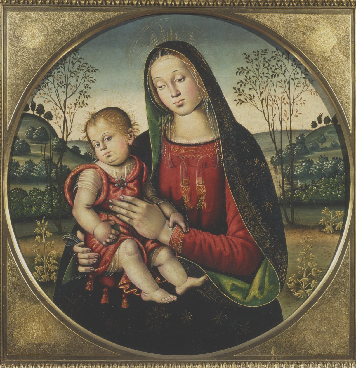 Madonna és gyermeke alkotó: Umbrian School