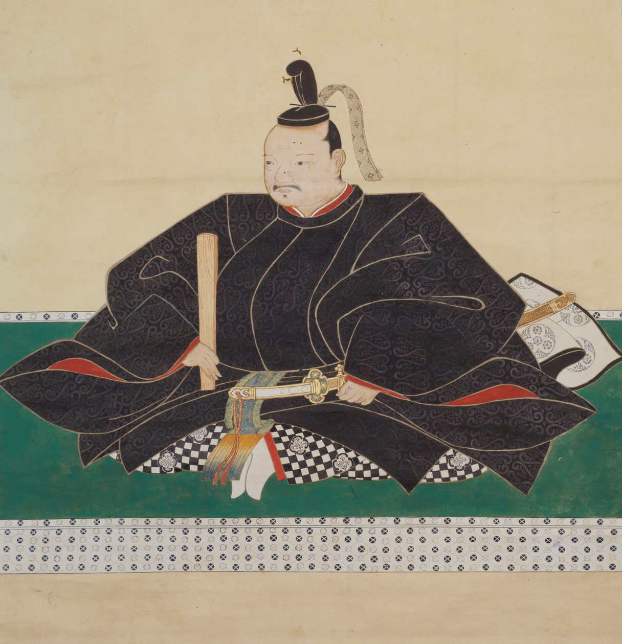 Kikkawa Motoharu szobor (Masae Kaioh, Suruga Mamoru Yoshikawa) alkotó: Unbekannt Unbekannt