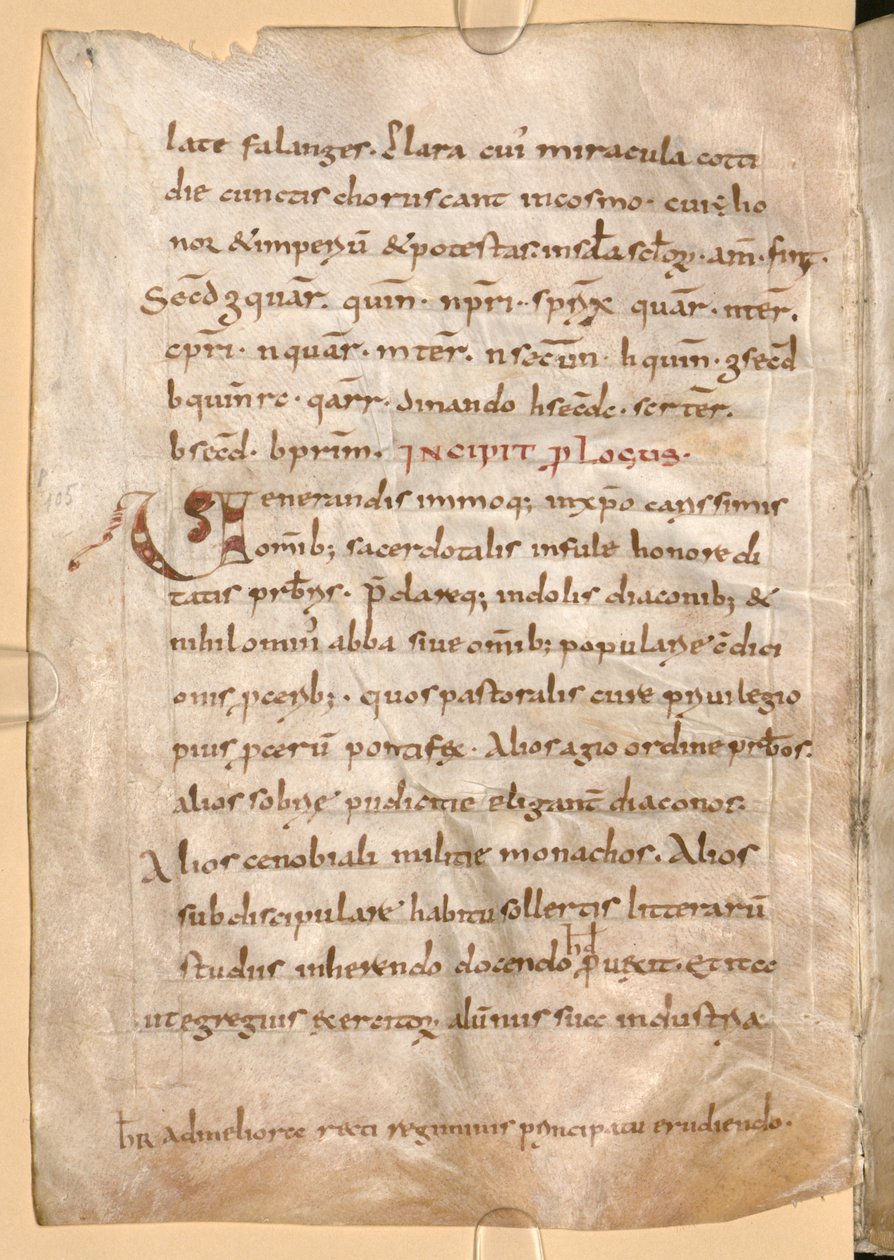 MS Clm 1086, folio 71v. Tartalmazza a Hygeburg nevet tartalmazó rejtjelet. alkotó: Unbekannt Unbekannt