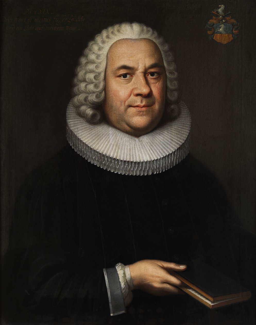 Jeremias Friedrich Reuss (1700–1777) teológus, koppenhágai teológiai professzor portréja. alkotó: Unbekannt Unbekannt