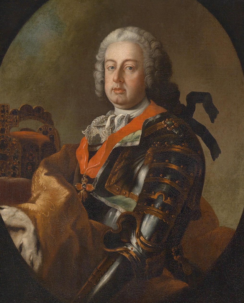 I. Ferenc császár arcképe (1708-1765) alkotó: Unbekannt Unbekannt