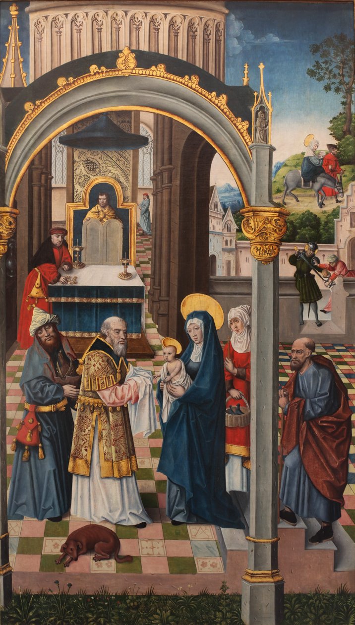 Jézus Krisztus bemutatása a templomban alkotó: Unbekannt Unbekannt