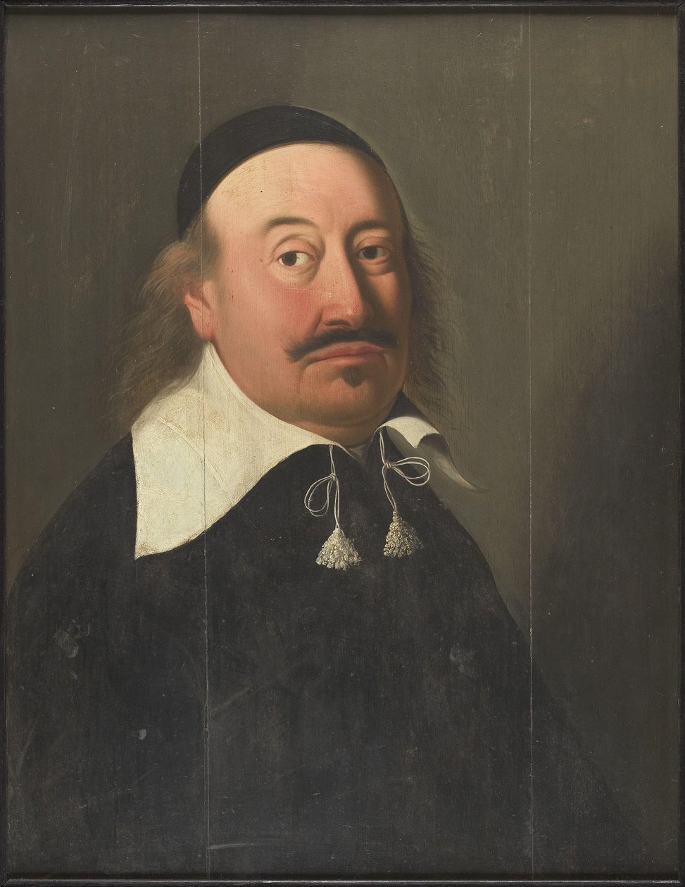 Petrus Moll professzor 1647-1669 olaj a panelen alkotó: Unbekannt Unbekannt
