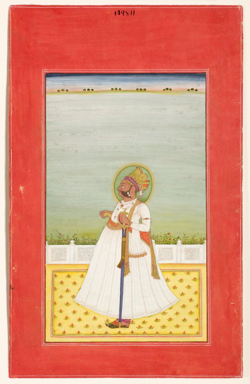 Raja Gaj Singh of Bikaner alkotó: Unbekannt Unbekannt