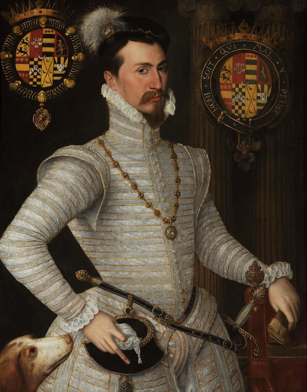 Robert Dudley, Leicester grófja alkotó: Unbekannt Unbekannt