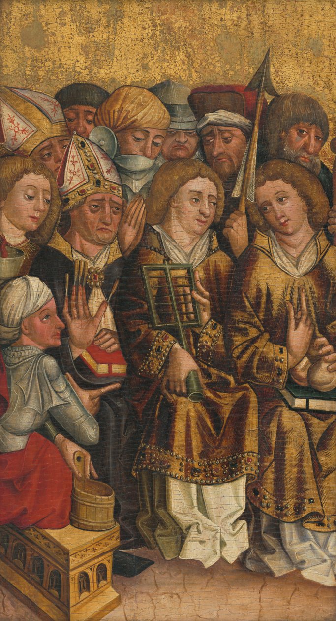 Szent Egidius a szentek között alkotó: Unbekannt Unbekannt