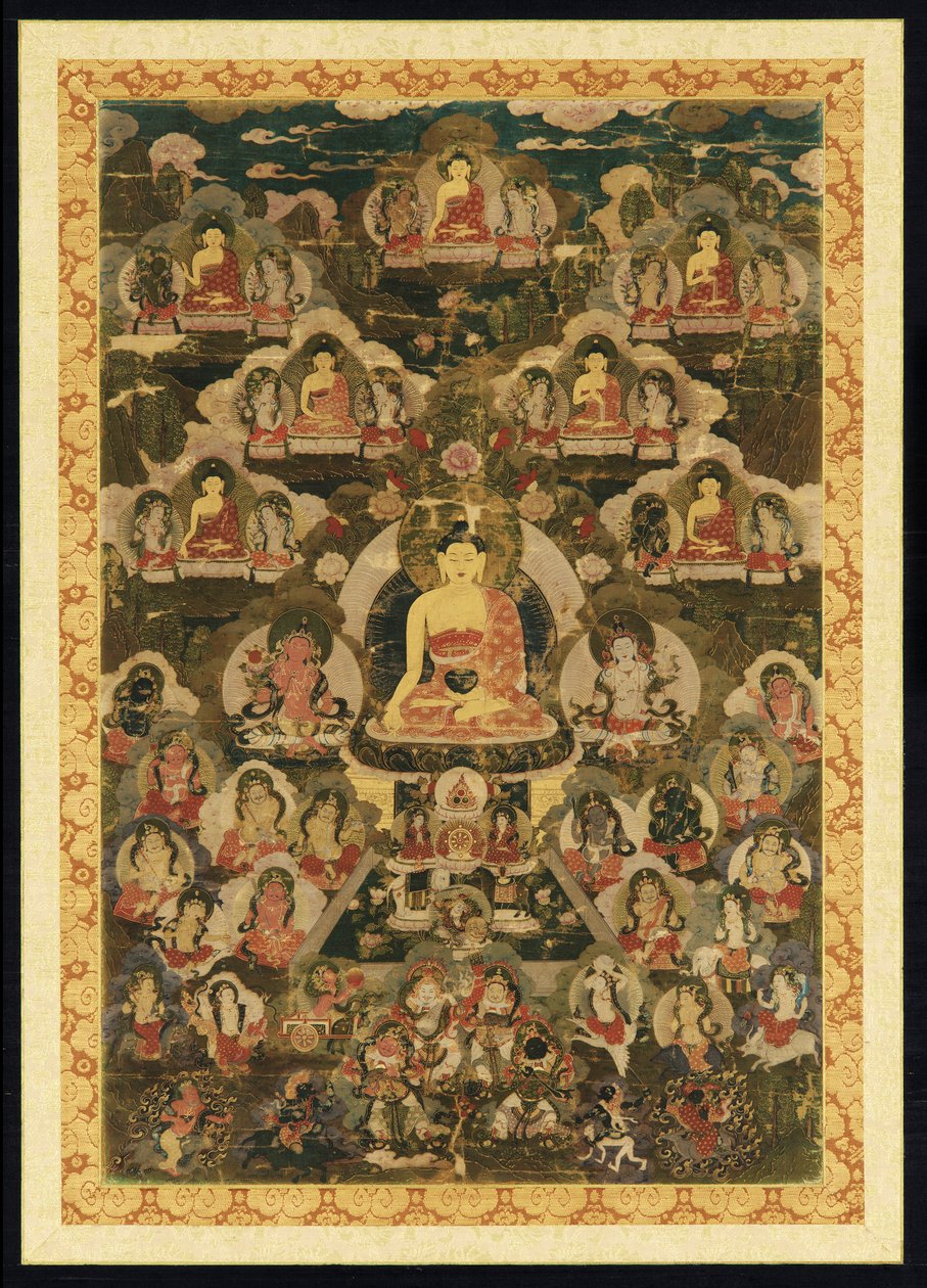 A nyolc gyógybuddha alkotó: Unbekannt Unbekannt