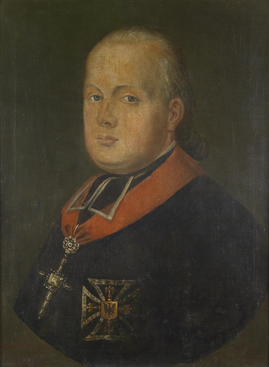 Maximilian Franz osztrák főherceg, portré, mint kölni választó-érsek és magas és német mester alkotó: Unbekannt Unbekannt