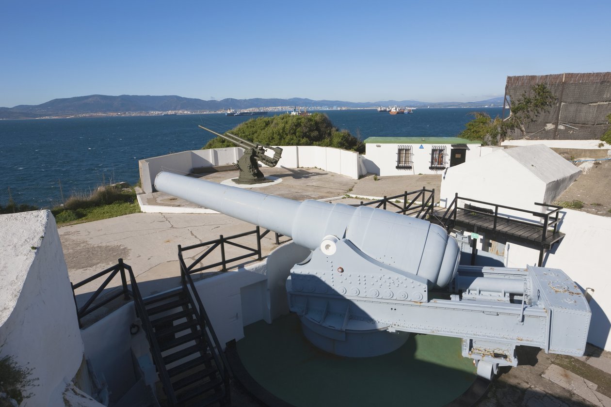100 tonnás fegyver a Napier of Magdala Battery-nél alkotó: Unbekannt Unbekannt