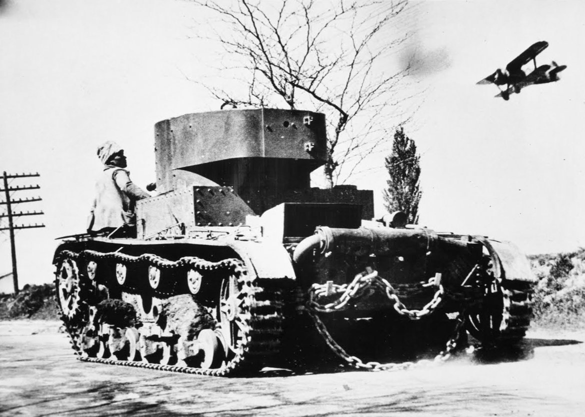 Hűséges Tank vezeti a frontvonalat, Madrid alkotó: Unbekannt Unbekannt