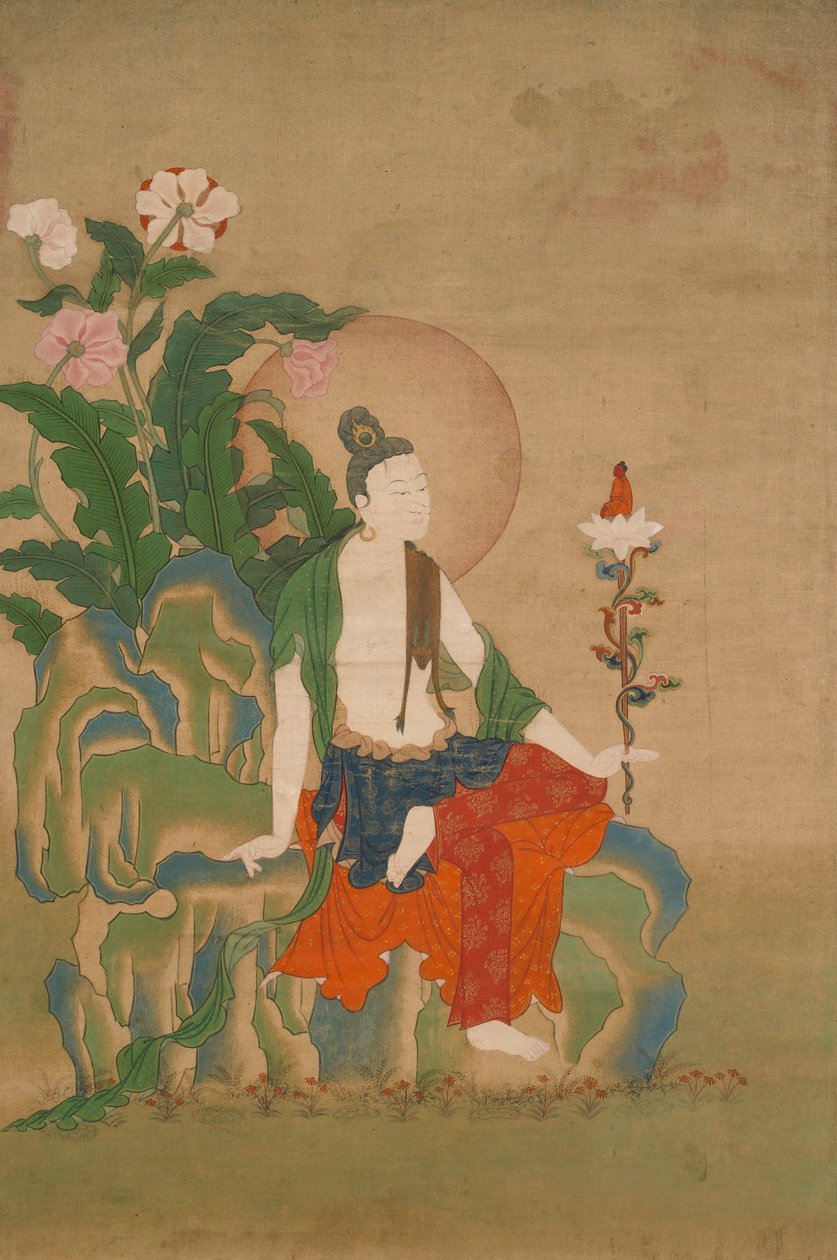 Avalokiteshvara, a nyolc nagy bódhiszattva egyike alkotó: Unbekannt Unbekannt