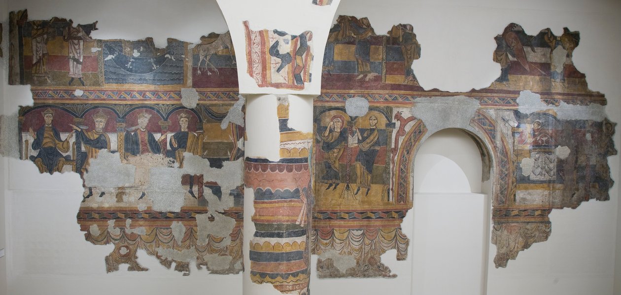 Bibliai jelenetek Santa Maria de Taüll -ből alkotó: Unbekannt Unbekannt