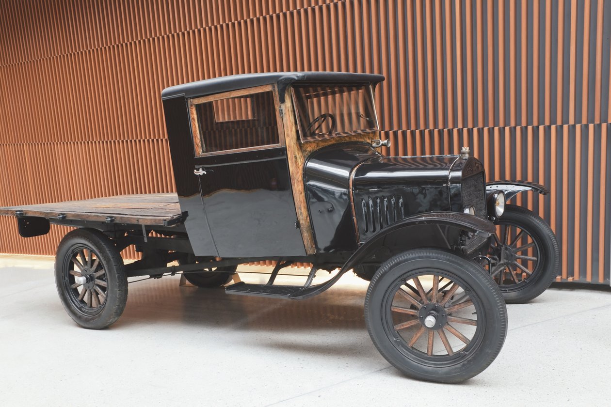 Fekete Ford Model T kisteherautó 1920 körül alkotó: Unbekannt Unbekannt