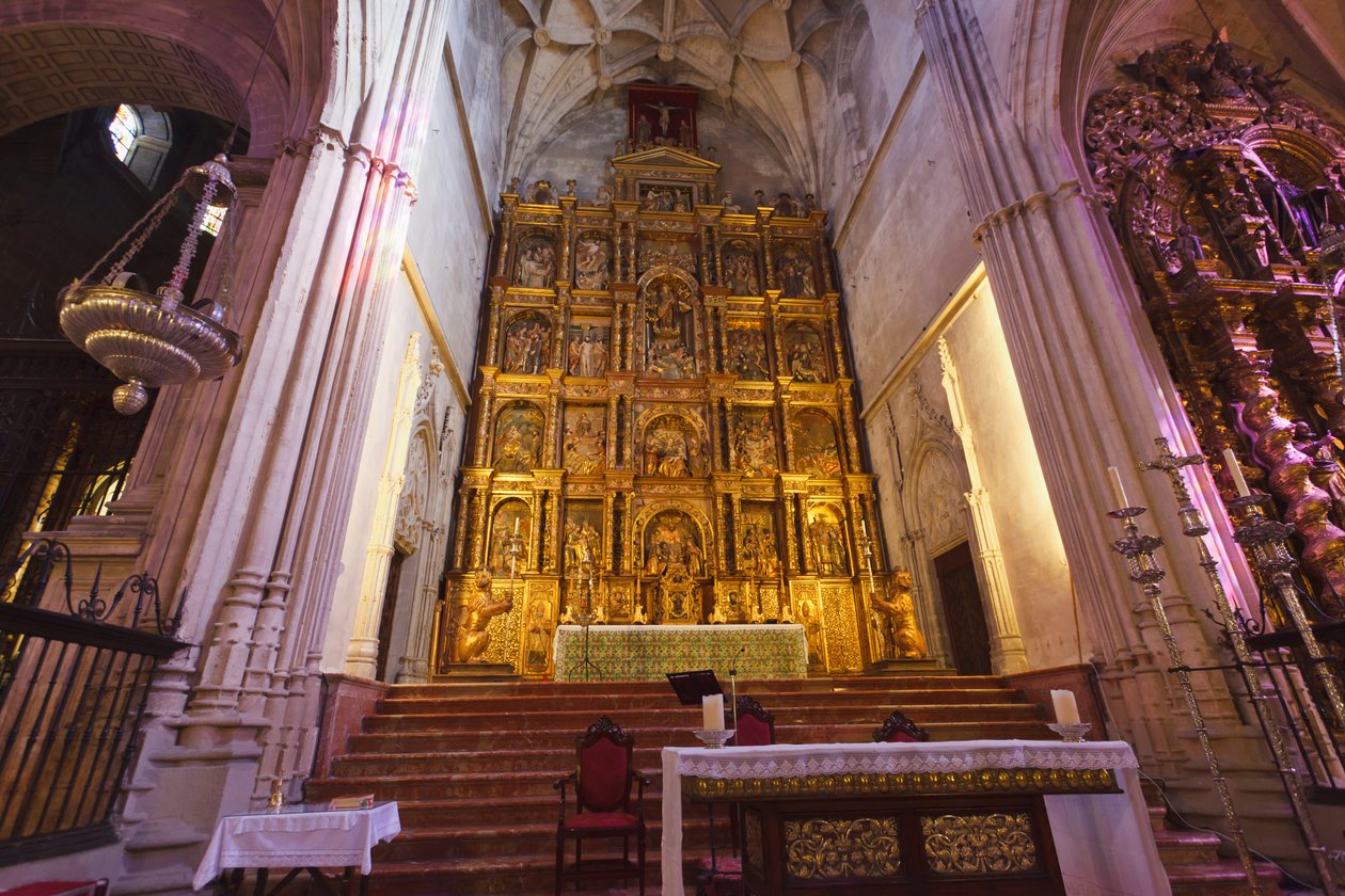 Carmona, Sevilla tartomány, Spanyolország. A Prioral de Santa Maria belseje. Santa Maria kolostor. alkotó: Unbekannt Unbekannt