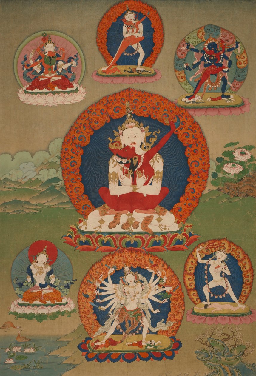 Chakrasamvara alkotó: Unbekannt Unbekannt