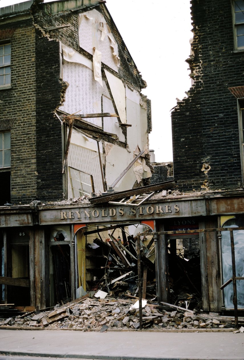 Demolition, London, 1969 alkotó: Unbekannt Unbekannt