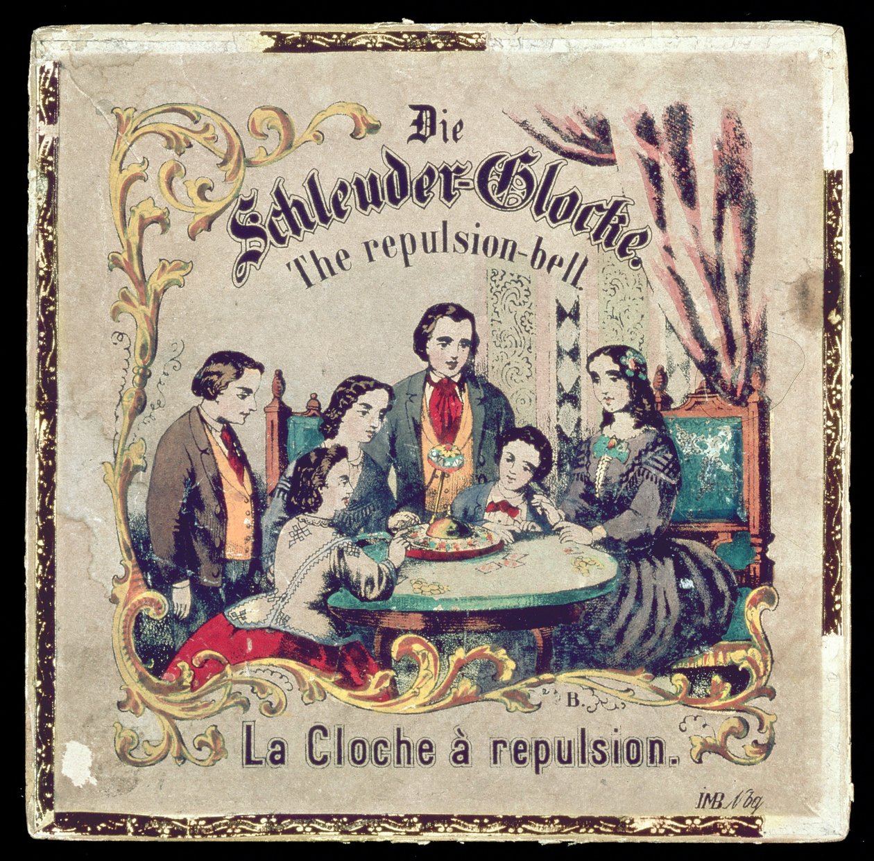 Die Schleuder Glocke - A taszító harang - La Cloche a repulsion, 1860 körül vegyes technika alkotó: Unbekannt Unbekannt