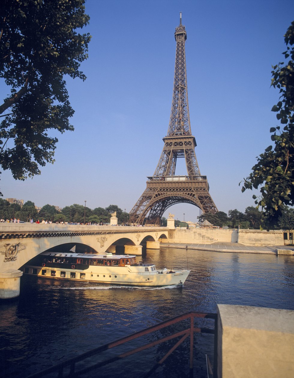Eiffel-torony és a Szajna alkotó: Unbekannt Unbekannt