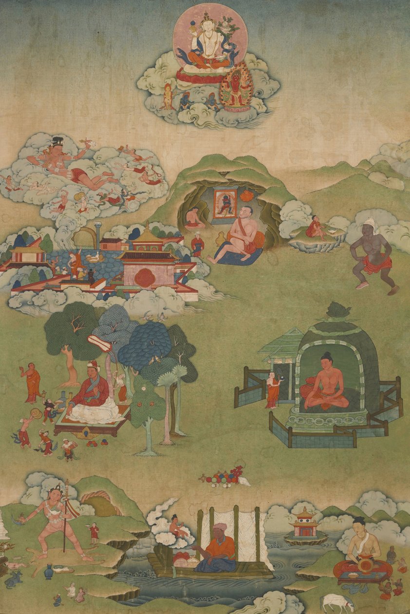 Nyolc Mahasiddha alkotó: Unbekannt Unbekannt