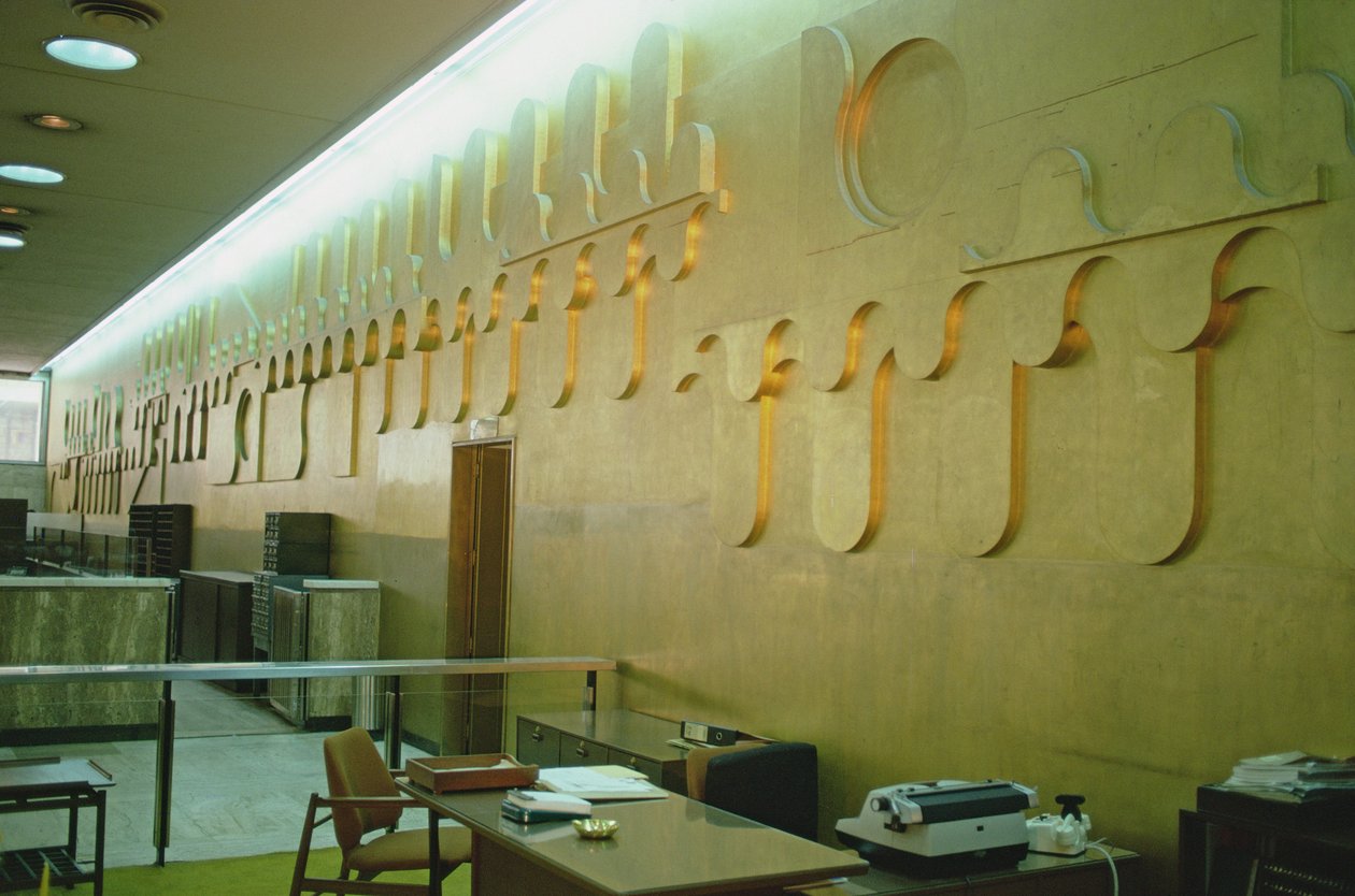 "El Dorado", arany levél falfestmény, 1958 alkotó: Unbekannt Unbekannt