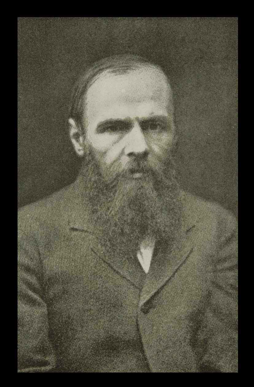 Fjodor Mihajlovics Dosztojevszkij (1821-81) alkotó: Unbekannt Unbekannt