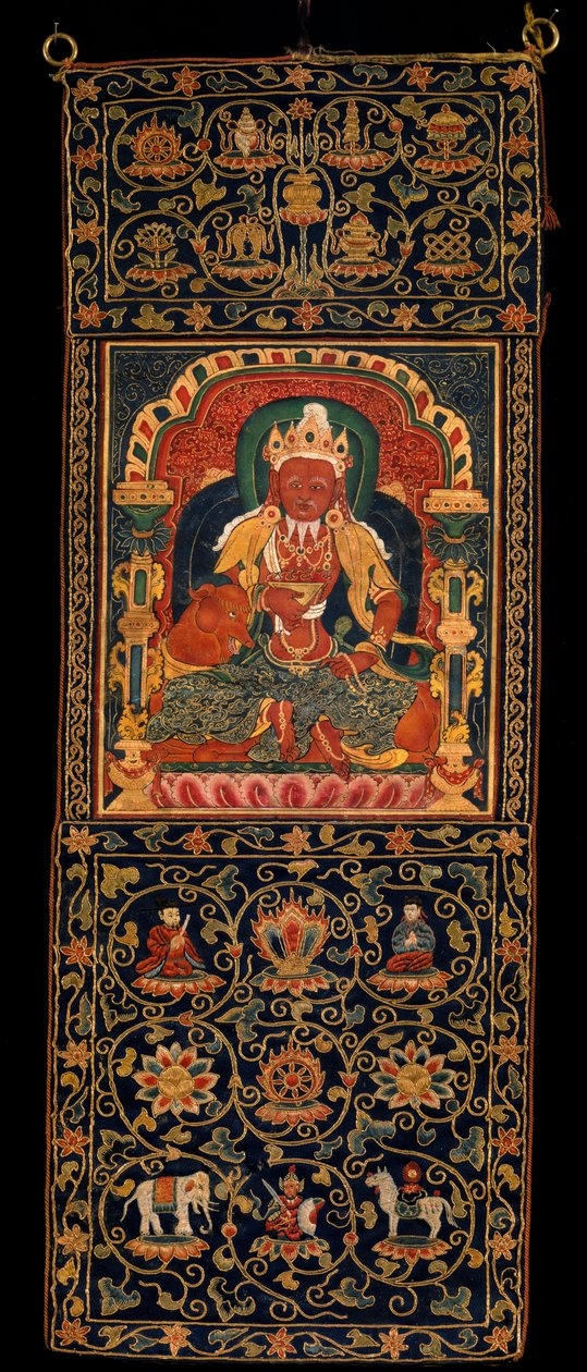 A Tűz Istene, Agni, a Buddha Mandala Orvostudományból alkotó: Unbekannt Unbekannt