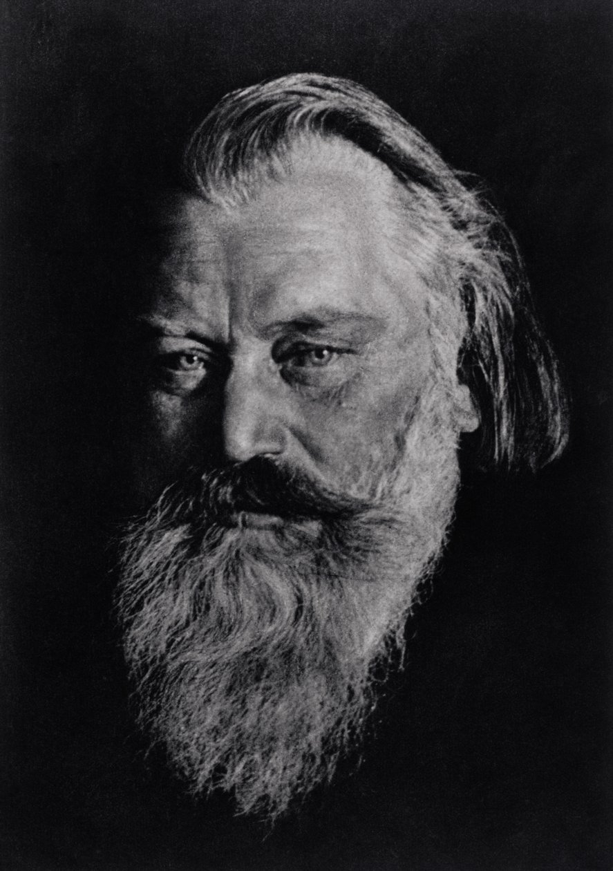 Johannes Brahms (1833-97) alkotó: Unbekannt Unbekannt
