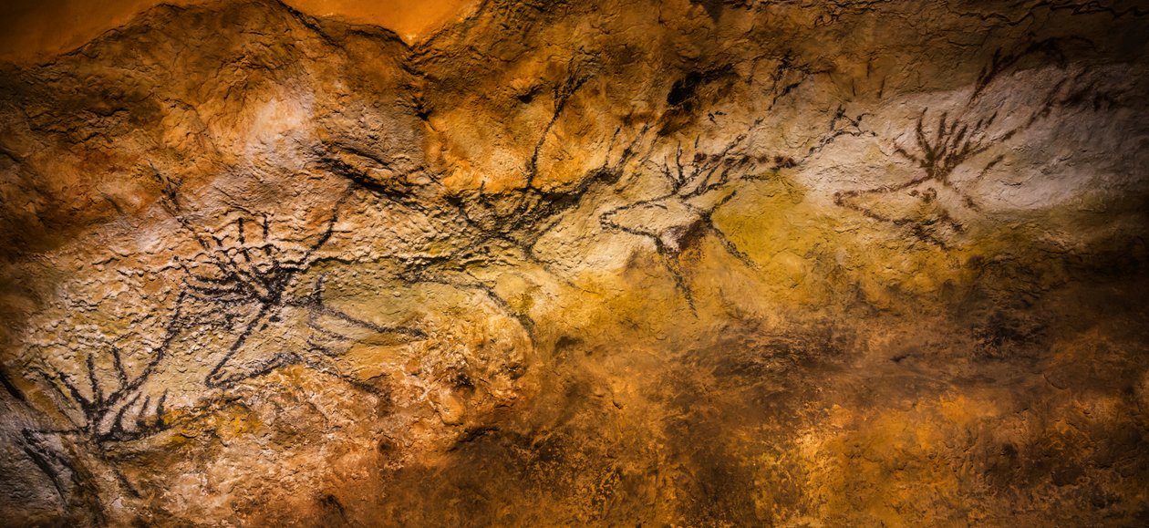 Lascaux barlangfestmény, Bordeaux, Franciaország alkotó: Unbekannt Unbekannt