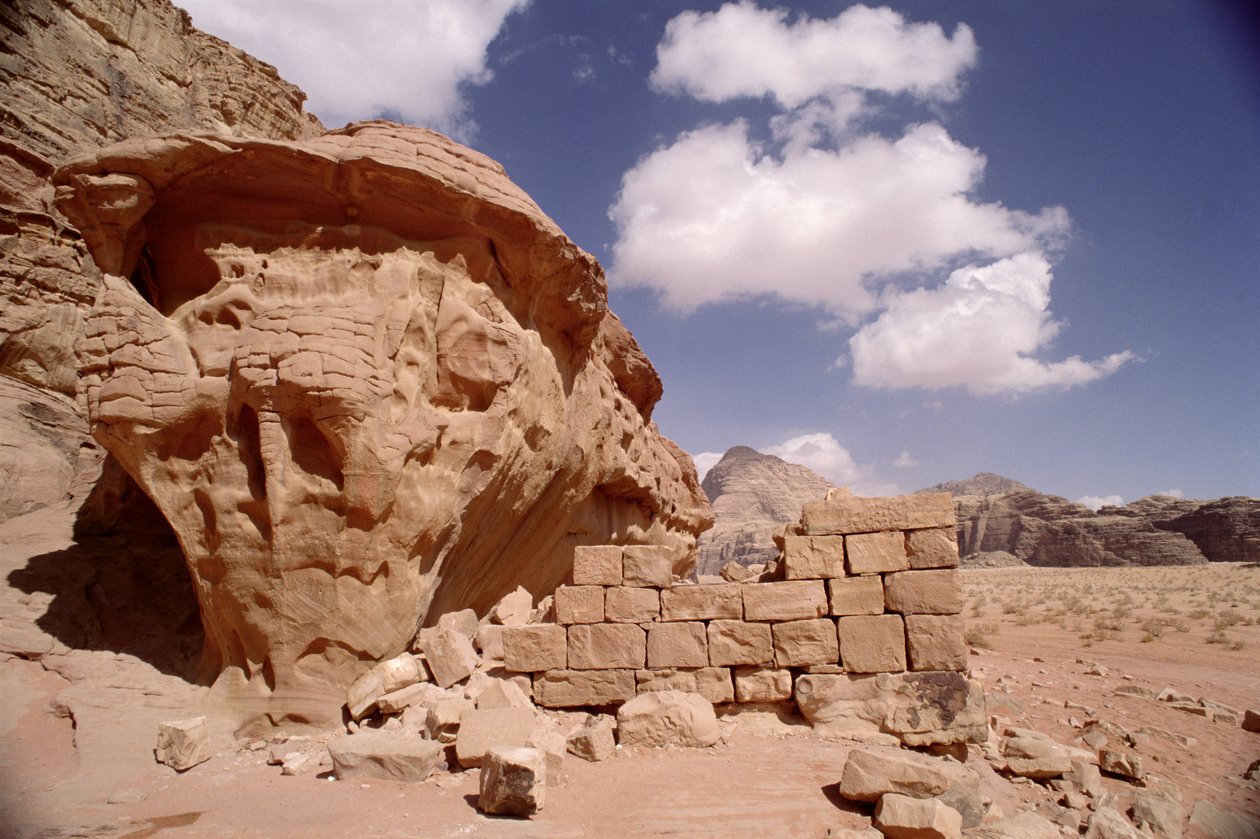 Arábiai Lawrence háza Wadi Rum elfoglalása idején 1917-ben alkotó: Unbekannt Unbekannt