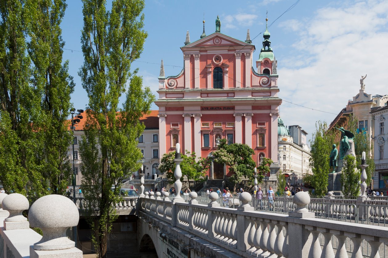 Ljubljana, Szlovénia. alkotó: Unbekannt Unbekannt