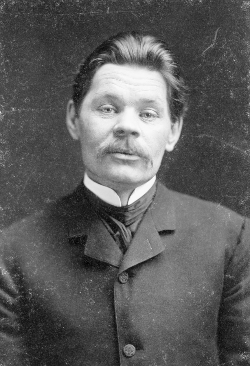 Maxim Gorkij, 1906 körül alkotó: Unbekannt Unbekannt