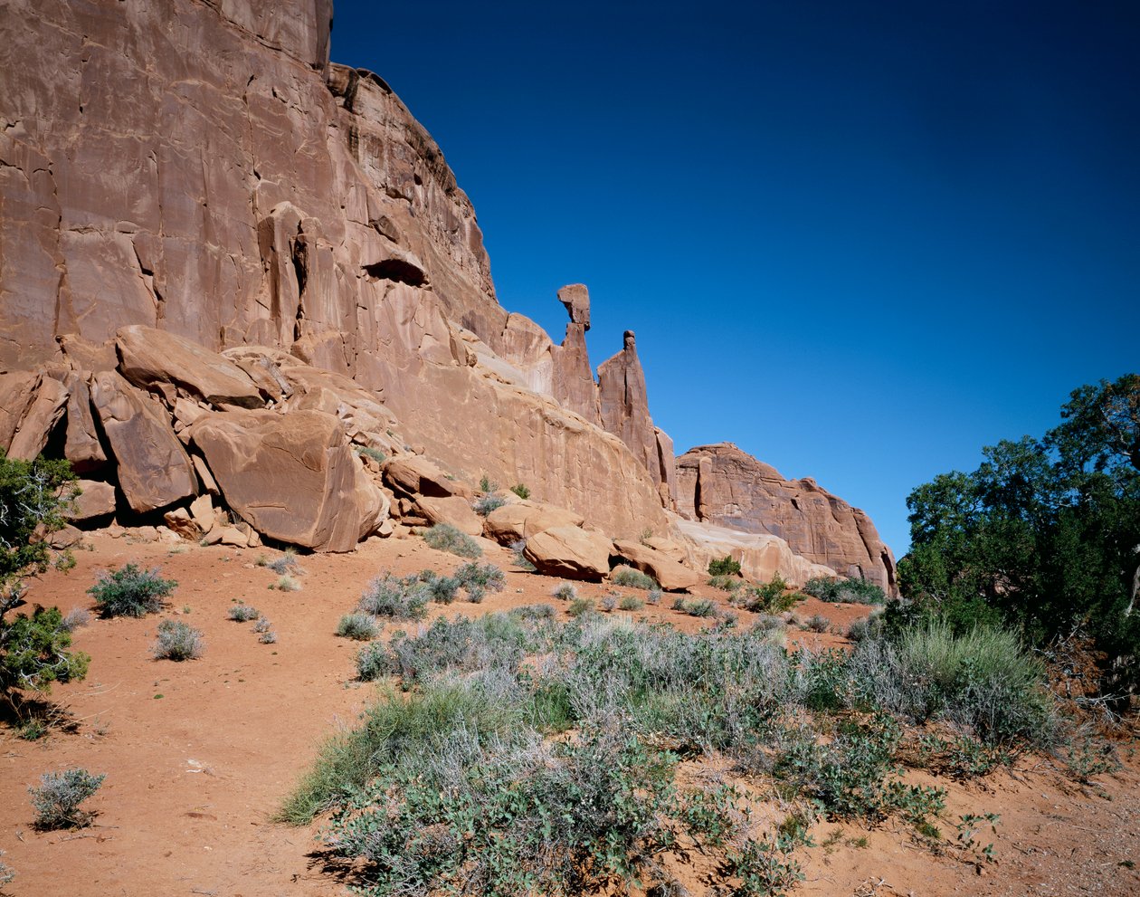 Park Avenue, Arches Nemzeti Park, Utah alkotó: Unbekannt Unbekannt