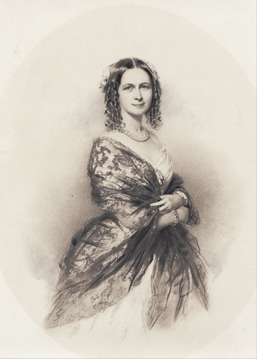 Jenny Lind operaénekes portréja (1820-1887) alkotó: Unbekannt Unbekannt