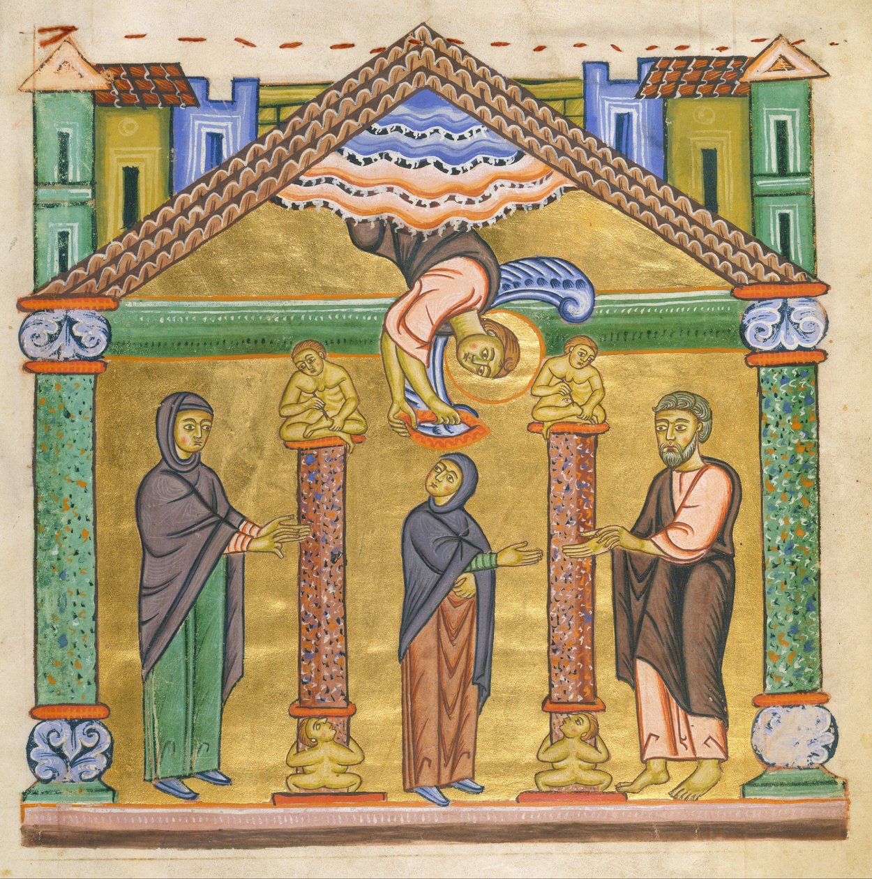 Szűz bemutatása a templomban alkotó: Unbekannt Unbekannt