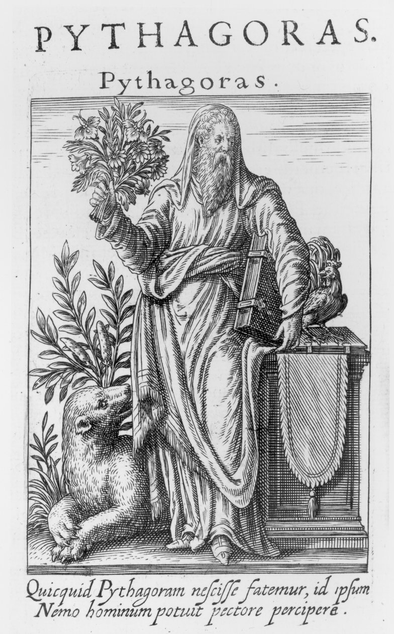 Pythagoras (i.e. 580-kb. 500 körül) alkotó: Unbekannt Unbekannt