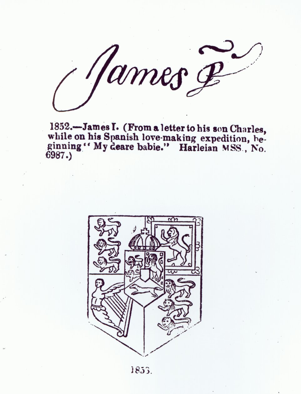 VI. Jakab és I. (1566-1625) aláírásának másolata, 1623. március 17. alkotó: Unbekannt Unbekannt