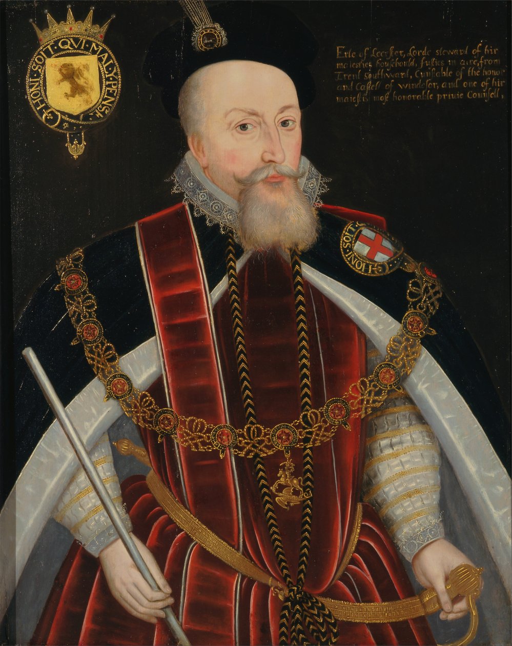 Robert Dudley, Leicester grófja alkotó: Unbekannt Unbekannt